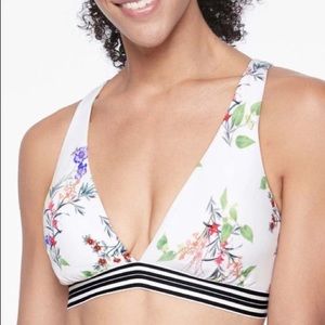 Athleta | Gold Coast floral bikini top